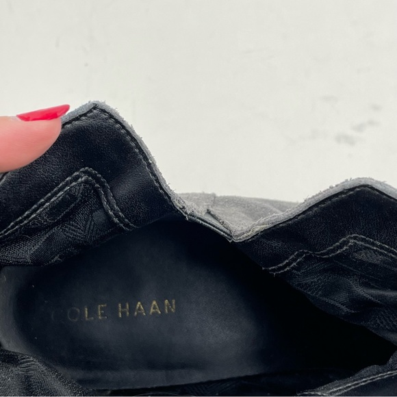 Cole Haan Women's Alayna Slouch Bootie Ankle Boot gray 9 - Picture 7 of 8